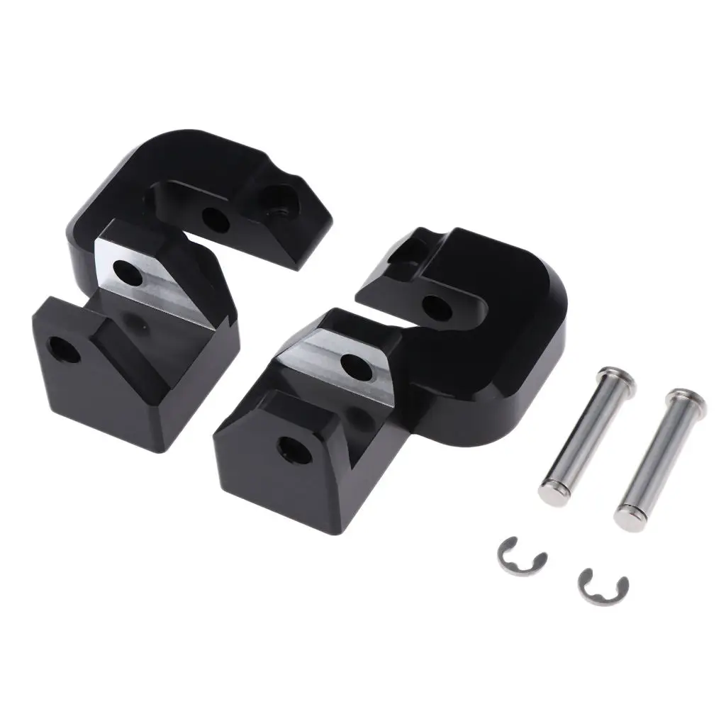 Footrest Lowering Kit Passenger For BMW R1200GS ADV 2006-2013 Black