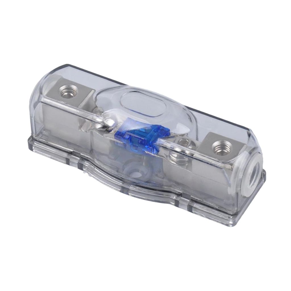Bolt-on Fuse 60A + Fuse Block/Holder for RV/Van/Truck/Boat/Yacht