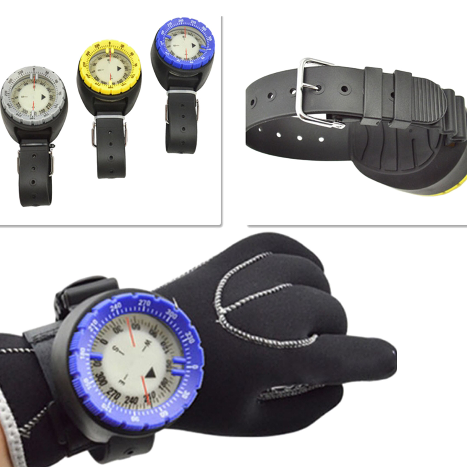 Underwater 50m Diving Compass Professional Waterproof Navigator Digital Scuba Equipment