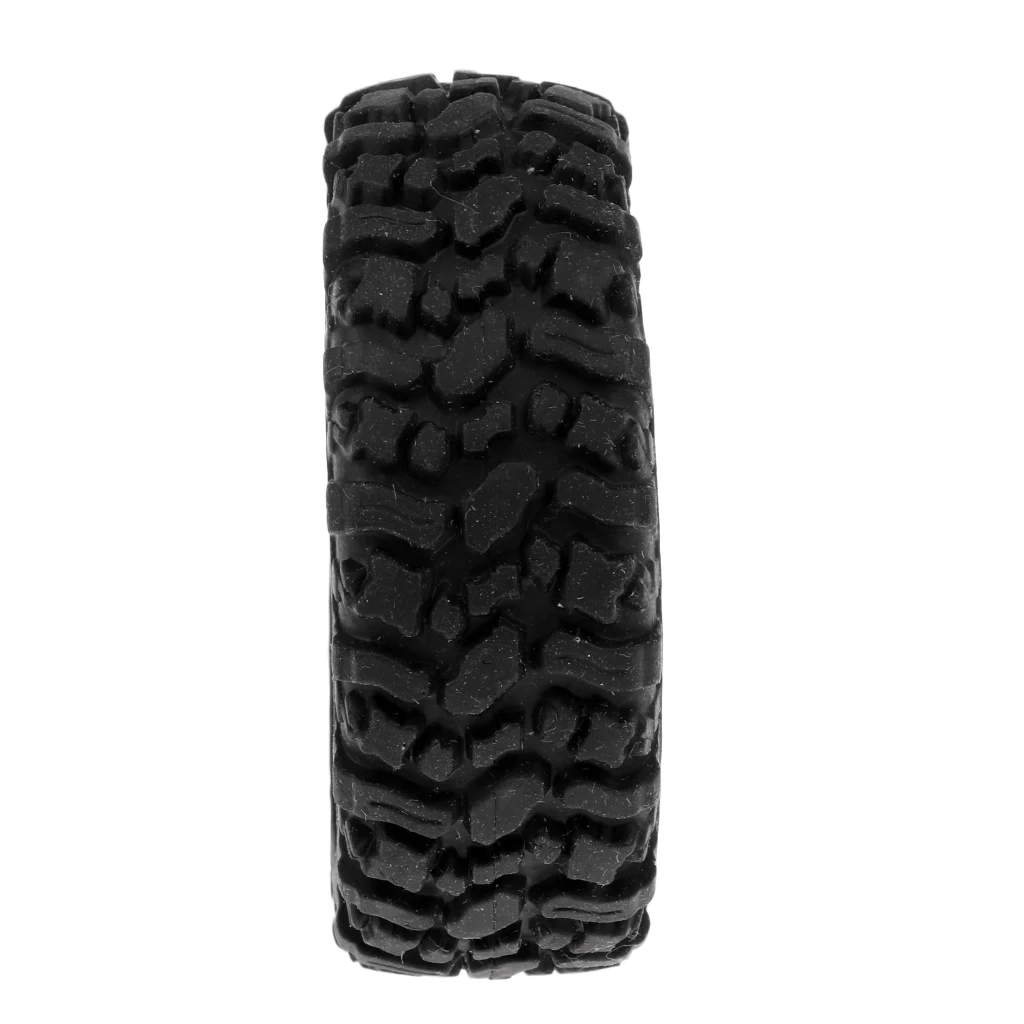4pcs Rubber Wheel Tire Tyre for RC 1/16 Climbing Crawler Car WPL