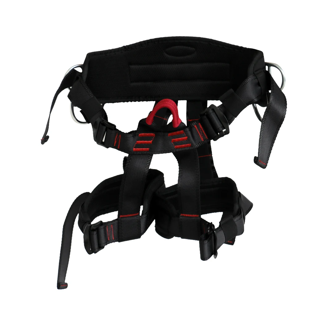 Climbing Harness Outdoor Rock Climbing Mountaineering Protection Rappelling Harness Seat Safety Sitting Seat Bust Belt