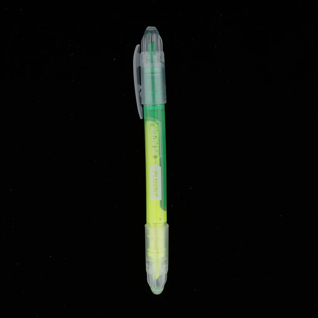 Double Color Fluorescent Drawing Coloring Marking Pen Scrapbook Card DIY