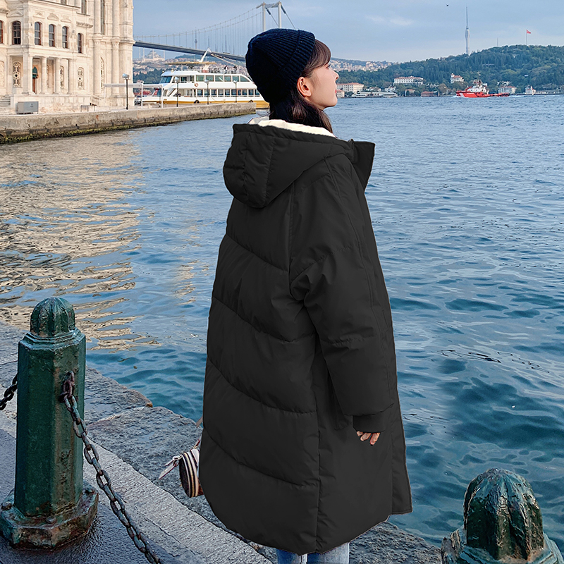 Thicker Medium long Style Parkas Women 