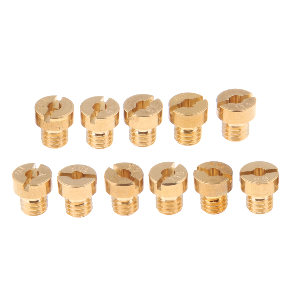 11pcs Carburetor Main Jet Kit for PWK  OKO CVK 85 88 95 98 ……112 114