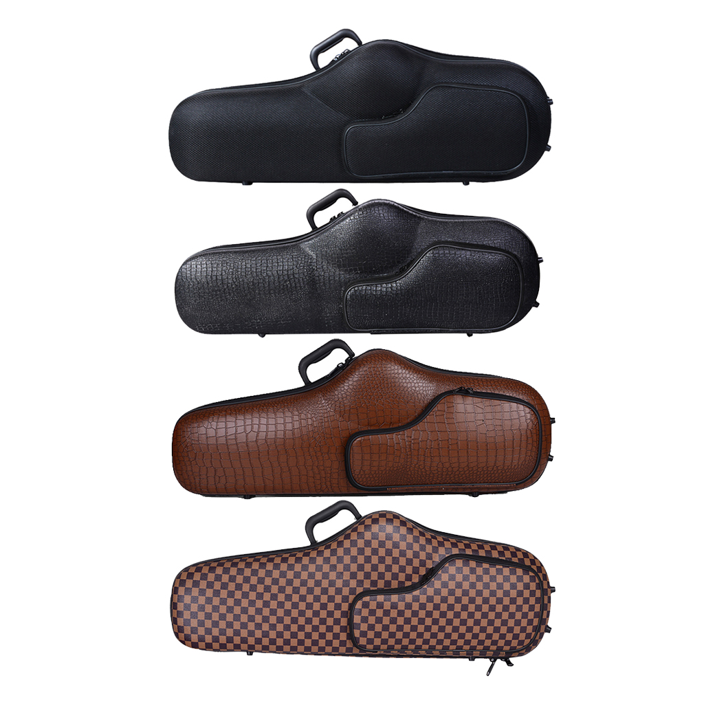 Alto B-flat Saxophone Case with Hand Strap Double Side Zipper High Tensile Strength