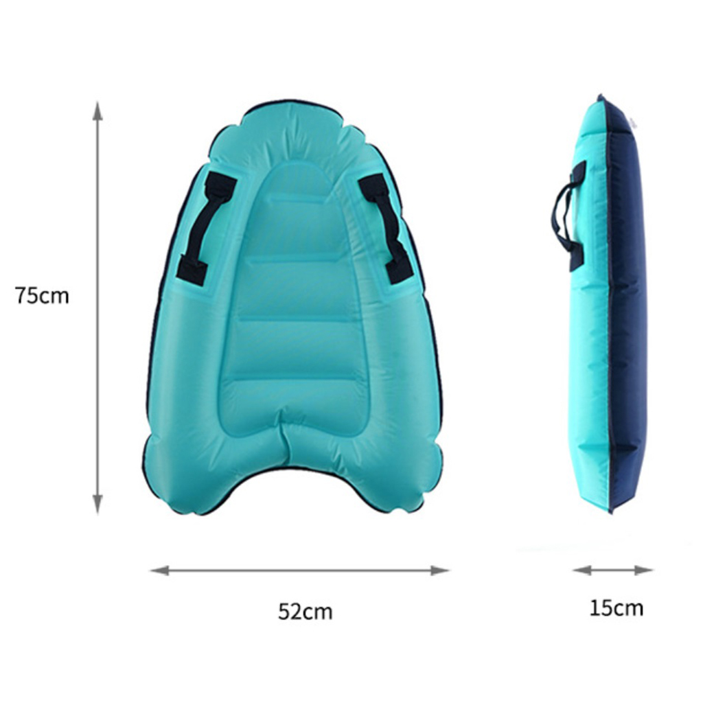 60x80cm Children Inflatable Bodyboards Kids Lightweight Soft Mini Surfboards Outdoor Swimming Pool Beach Floating Mat Pad Float