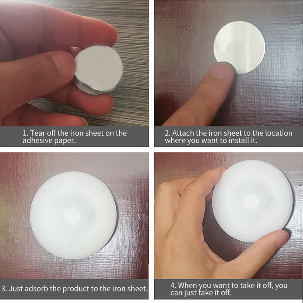 Sensor de Toque Alimentado por Bateria Lâmpada sem Fio Recarregável Night Light Fácil Instalar Desktop Redonda Ajustável Sala Estar Usb Led 7 High Quality Luzes e Iluminação