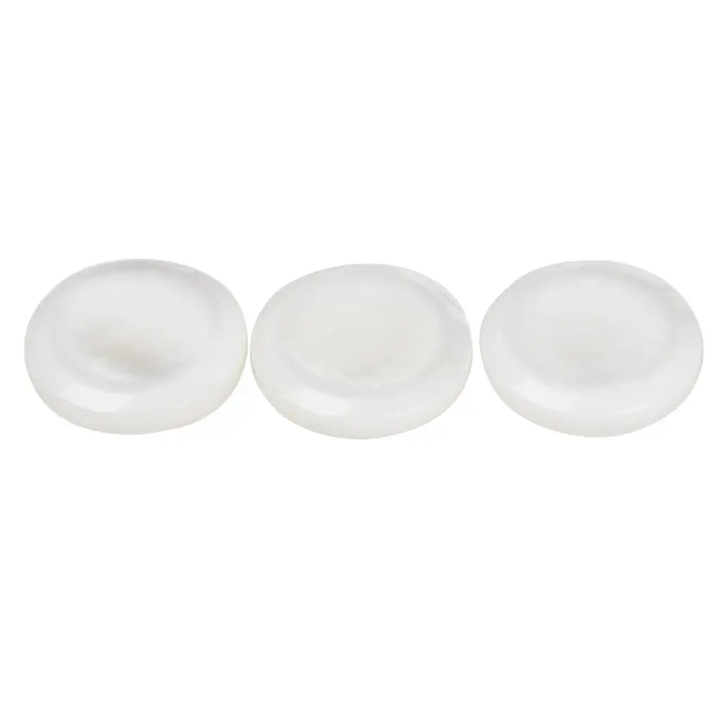 3 Pieces Trumpet Finger Buttons Valve Finger Buttons  Cover for Trumpet Practicers