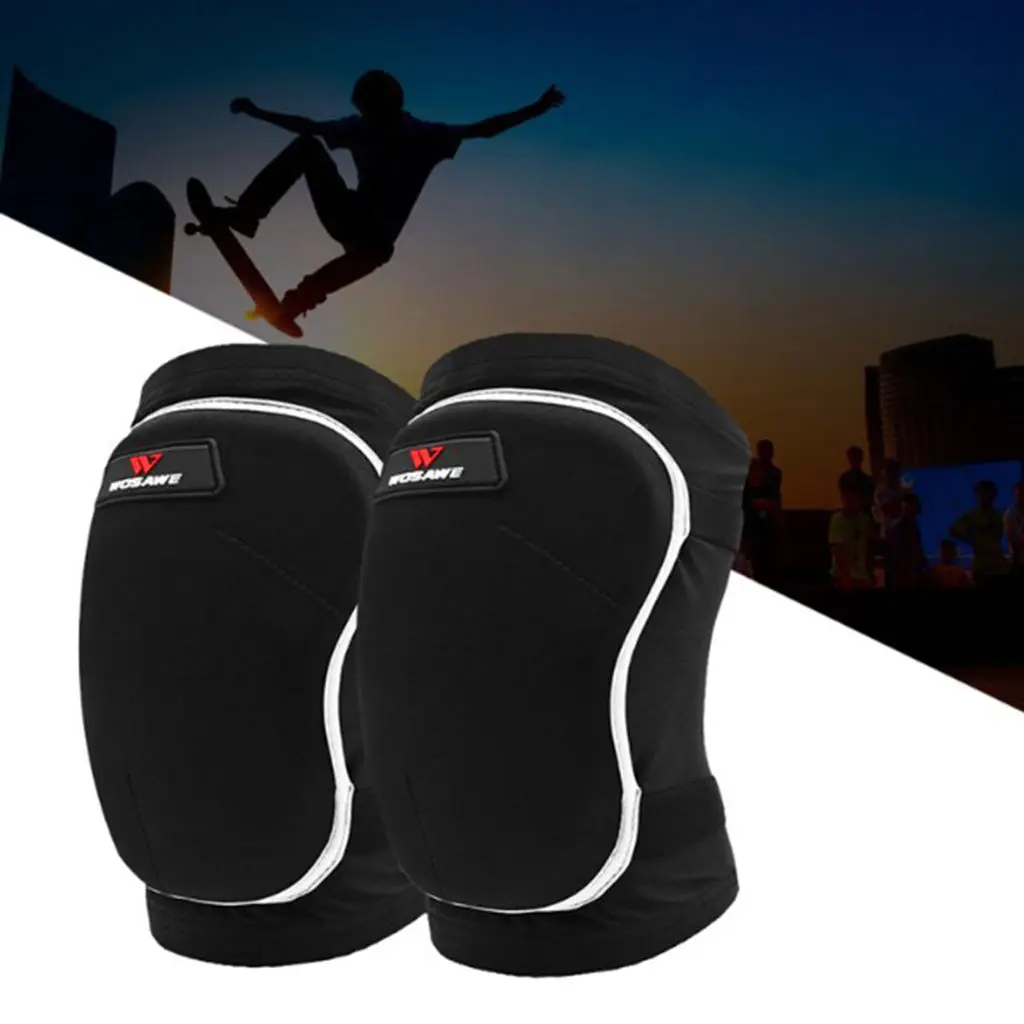 1 Pair Sports Knee Compression Sleeve Support Brace Basketball Knee Pads