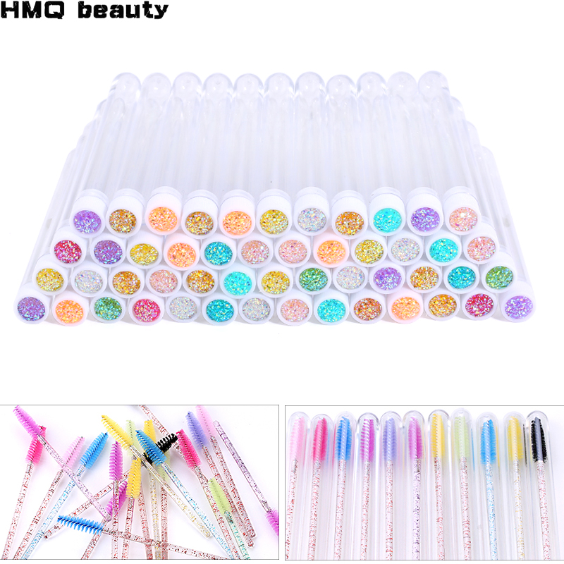 Best of Reusable Eyebrow Brush Tube Disposable Eyelash Brush Eyebrow Brush With New Eyelash Resin Drill Replaceable Brushes Dust-proof Reviews & Tips