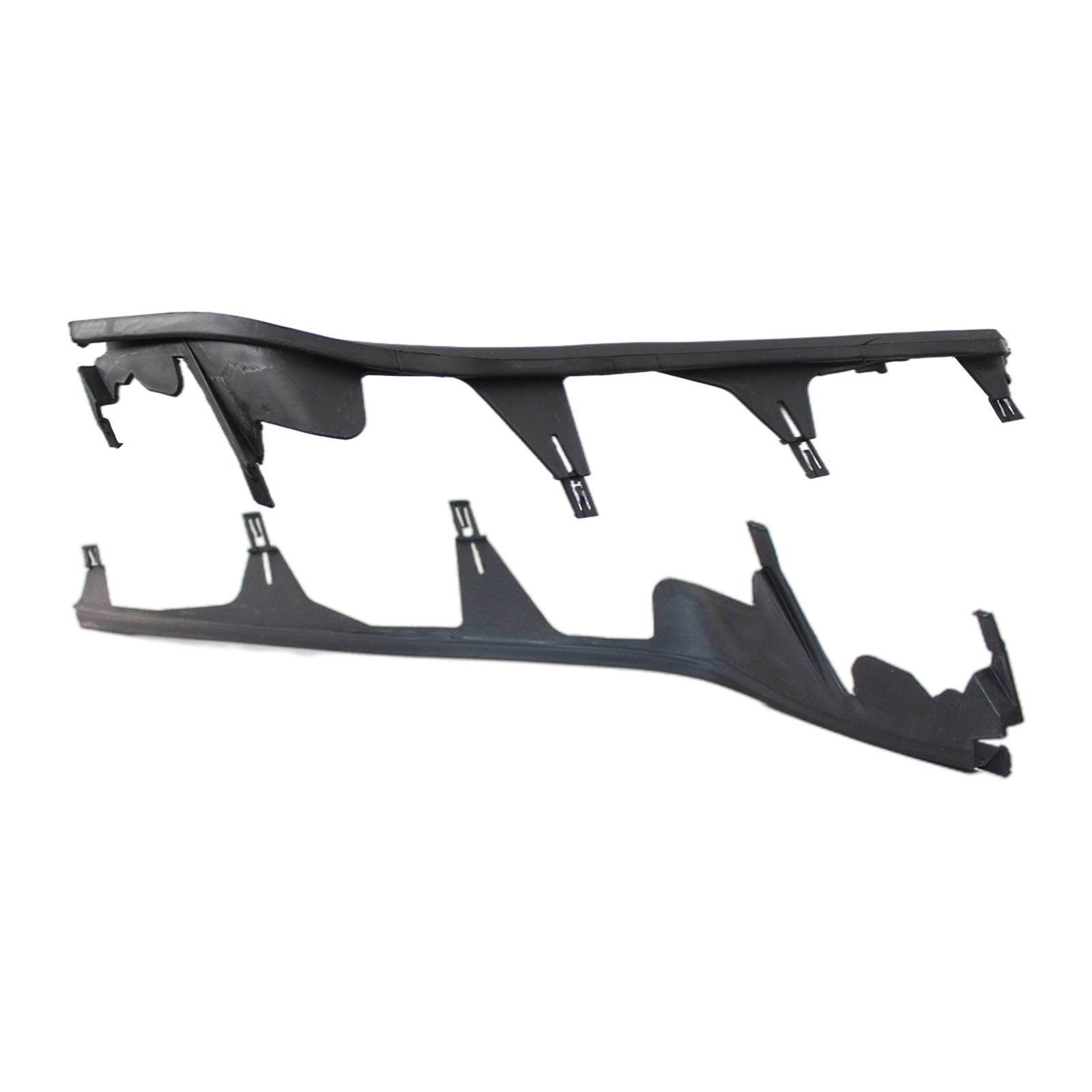 Front Upper Headlight Cover Strip Replacements 63128384487 63128384486 for BMW E46 323i 325i 325Xi 330i 1998-2001