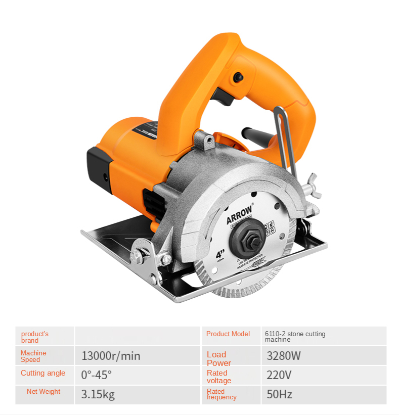 Title 9, 220V DIY Mini Stone Cutting Machine Household t...