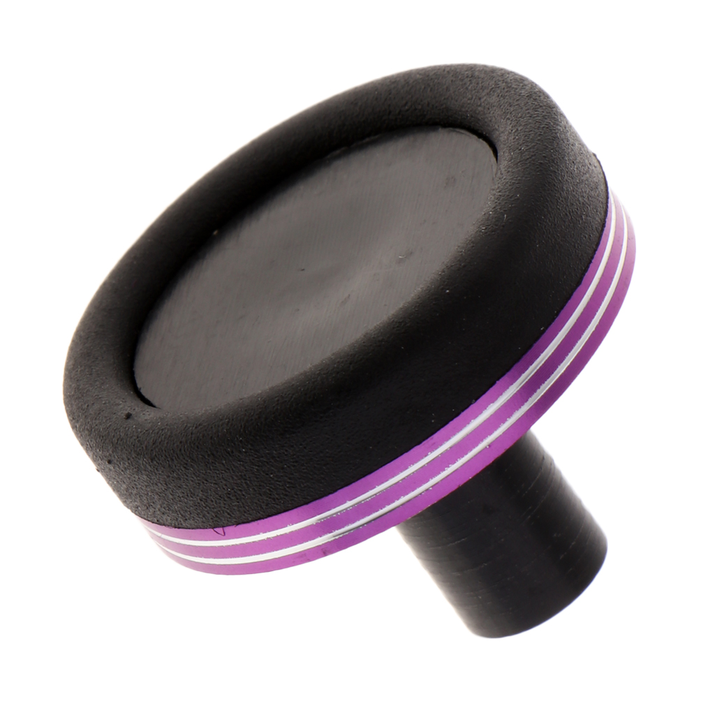 Aluminum Alloy + Rubber Butt End  (Custom Rod Building Component)