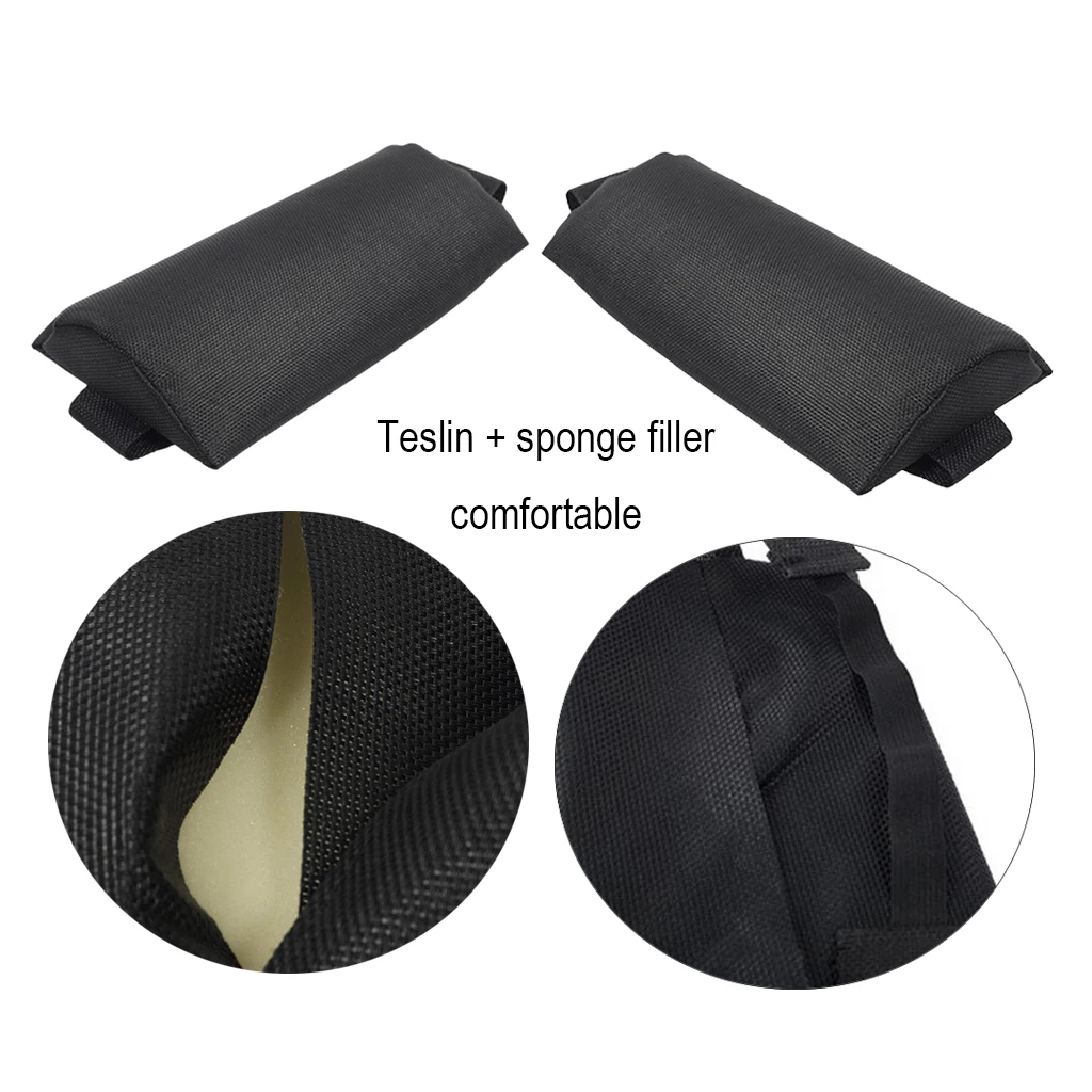 Folding Sling Chair Replacement Cloth with Head Relax Cushion & Laces for Garden Folding Recliner Lounge Patio Chair