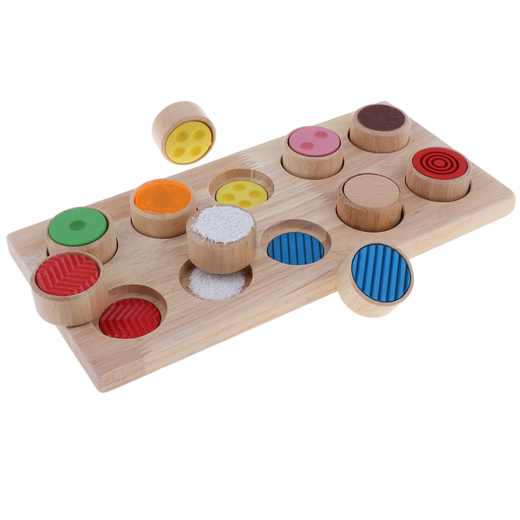 Montessori  Texture Board Memory & Sensory Skills Development Toy