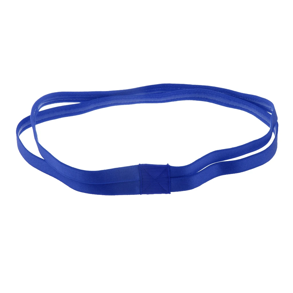 Elastic Sports Headband Anti Slip Hairband Double Band for Running