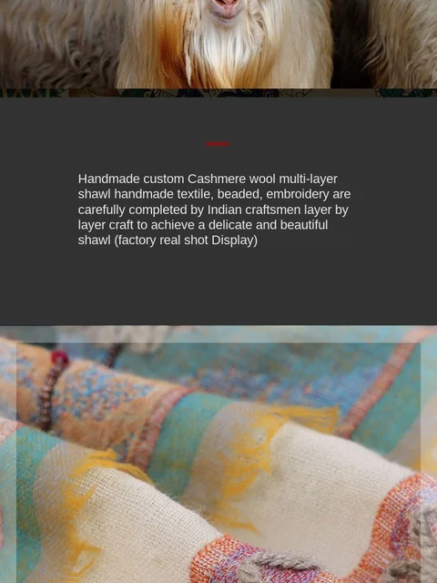 Nepal etnico 100% lana Merino sciarpa donna lusso autunno inverno caldo  scialle di lana bollita coperta Pashmina ricamata a mano