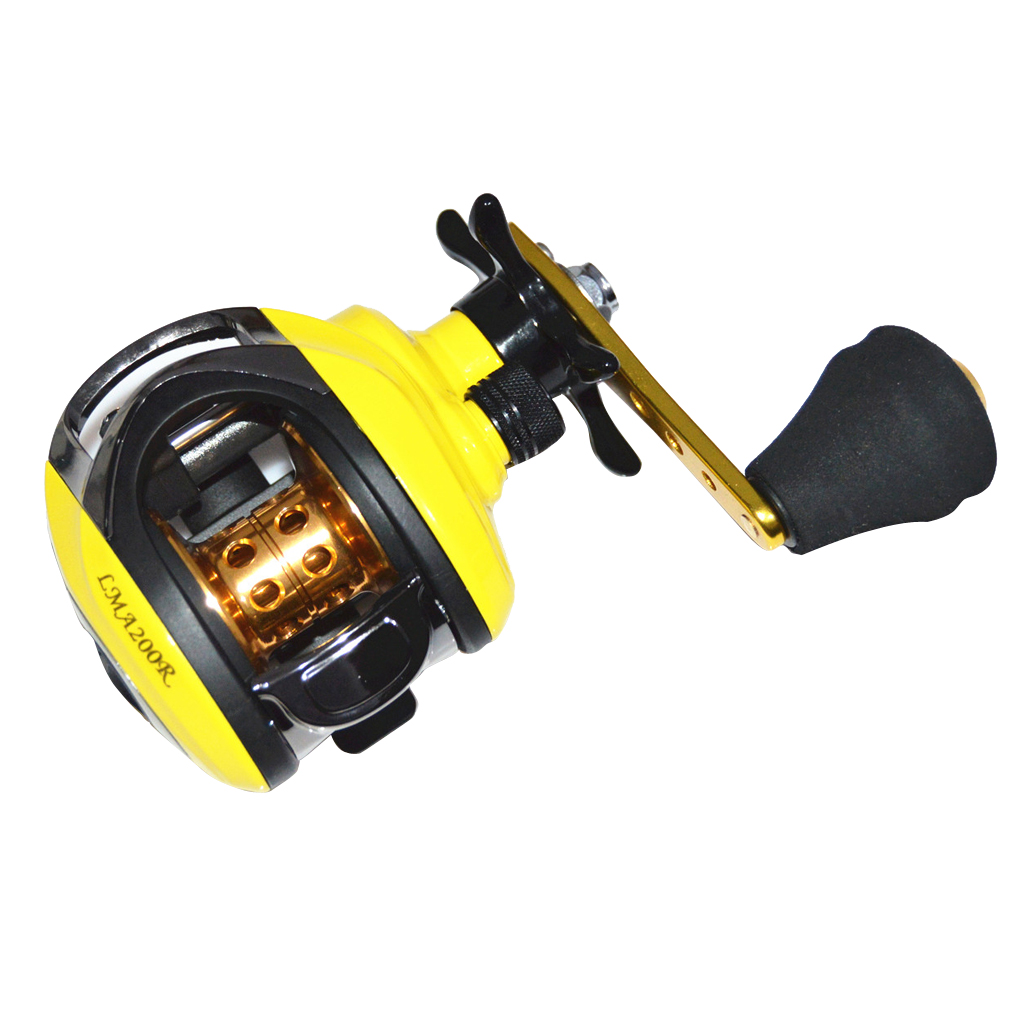   Fishing Reel Metal   Wheels Fishing Vessel Reel Line 4+1BB Anti-Seawater Stainless Steel Bearing