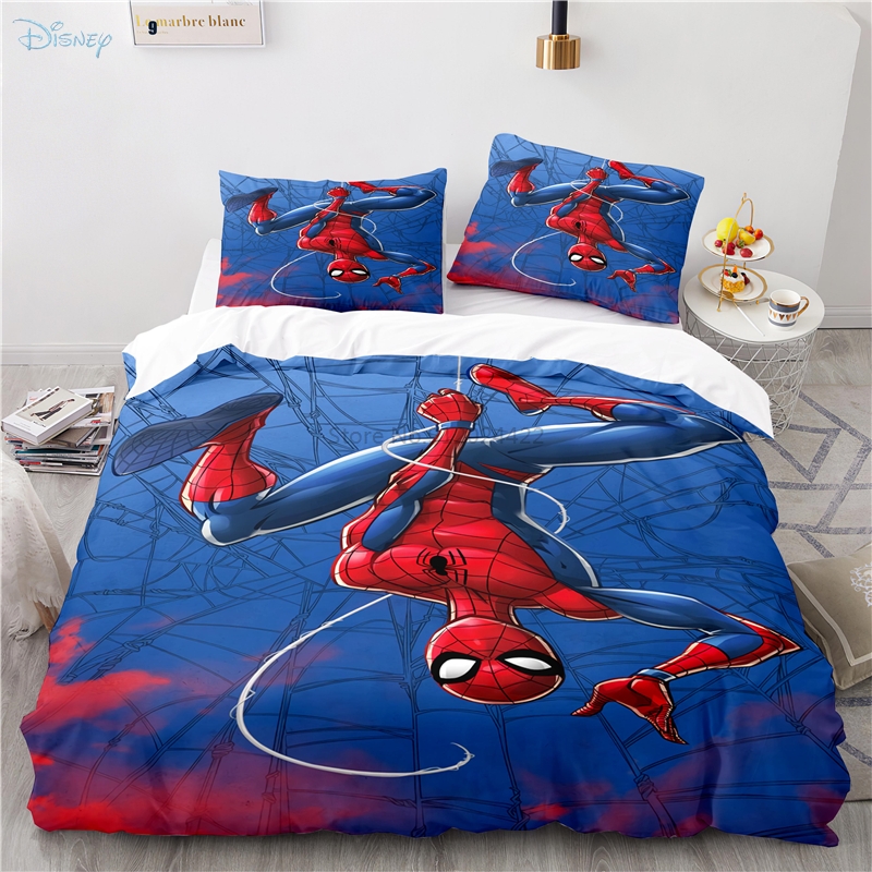 spiderman duvet and curtain set