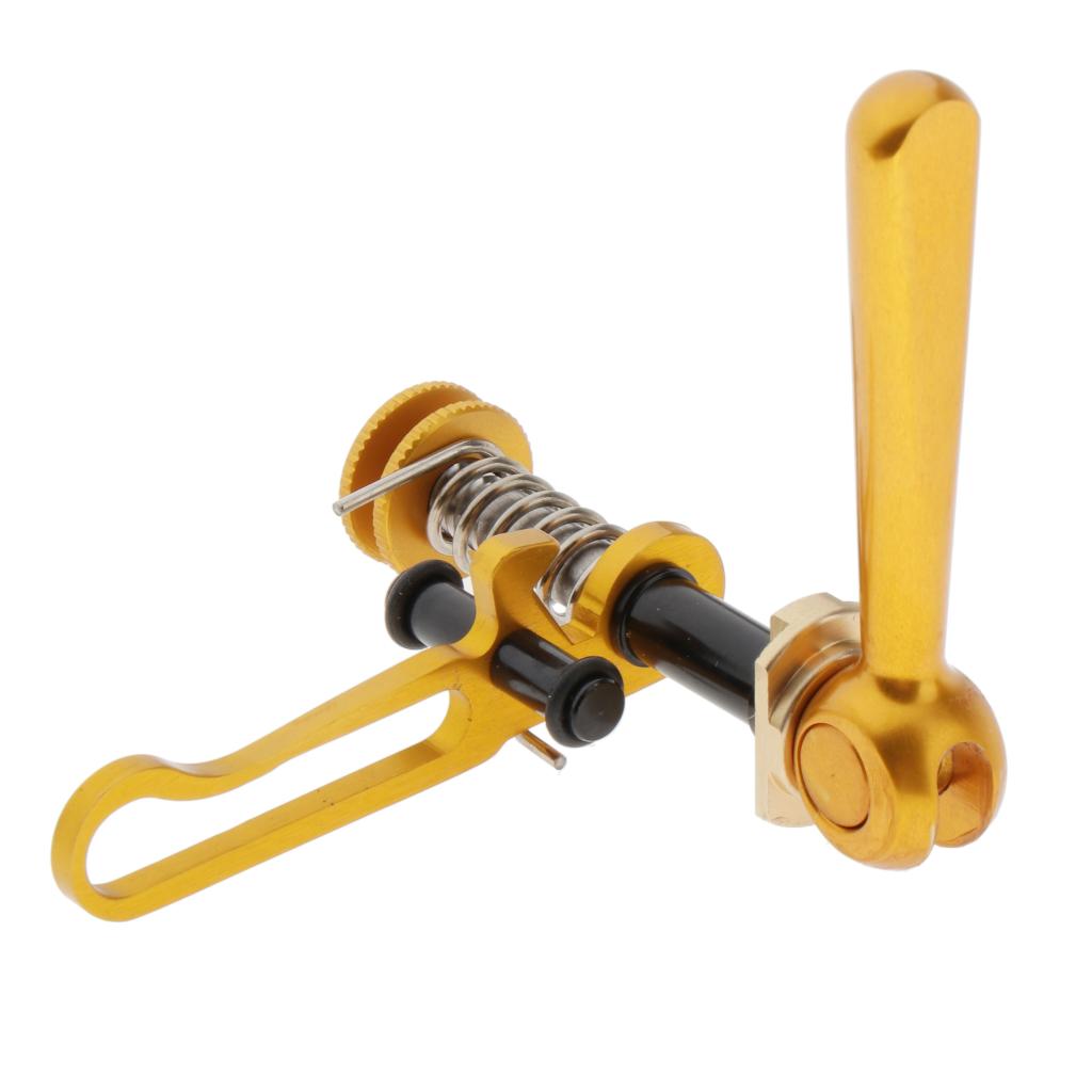 Folding Bike Seatpost Clamp Titanium Alloy Axle Seat Post Clamp Handle Lock Nut Screw Brompton Bike Seatposts Clamps