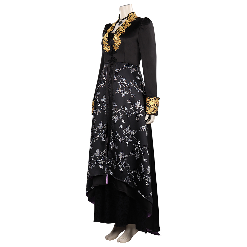 Yennefer cosplay traje roupas vestido halloween carnaval terno para meninas femininas