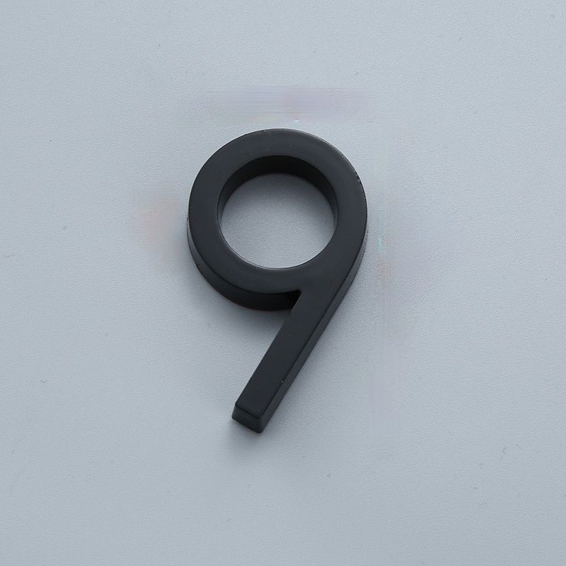 Title 11, 60mm Self Adhesive House Number Sticker For Apa...