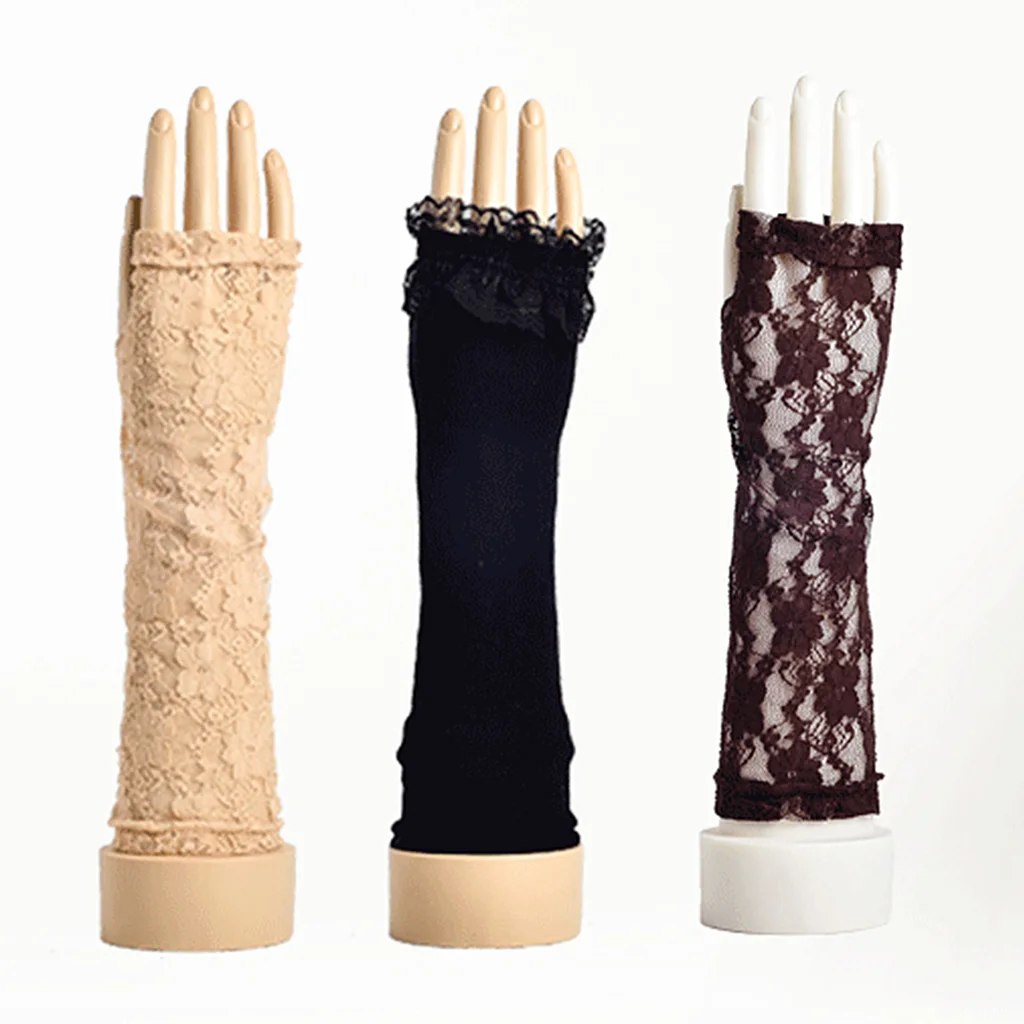 Female Mannequin Hand Arm Display Base Gloves Jewelry Model Stand Left