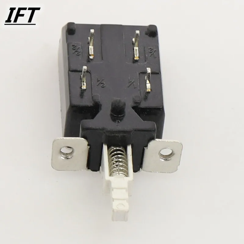QTY:2 NEW For T-NOBLE U1B1 8A/128A 250V 4 Pins Self-locking button switch 
