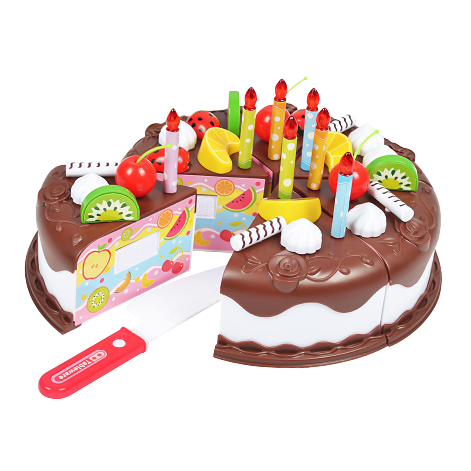 birthday cake play food set