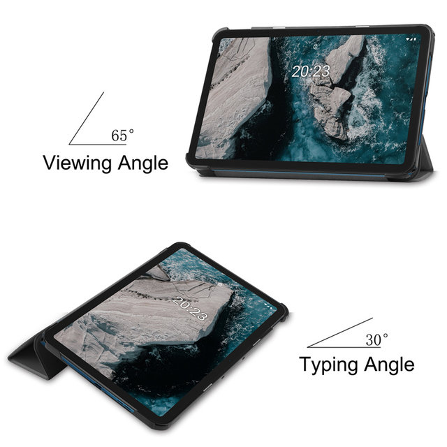 Case for Nokia T20 Tablet Slim Magnetic Flip Stand PU