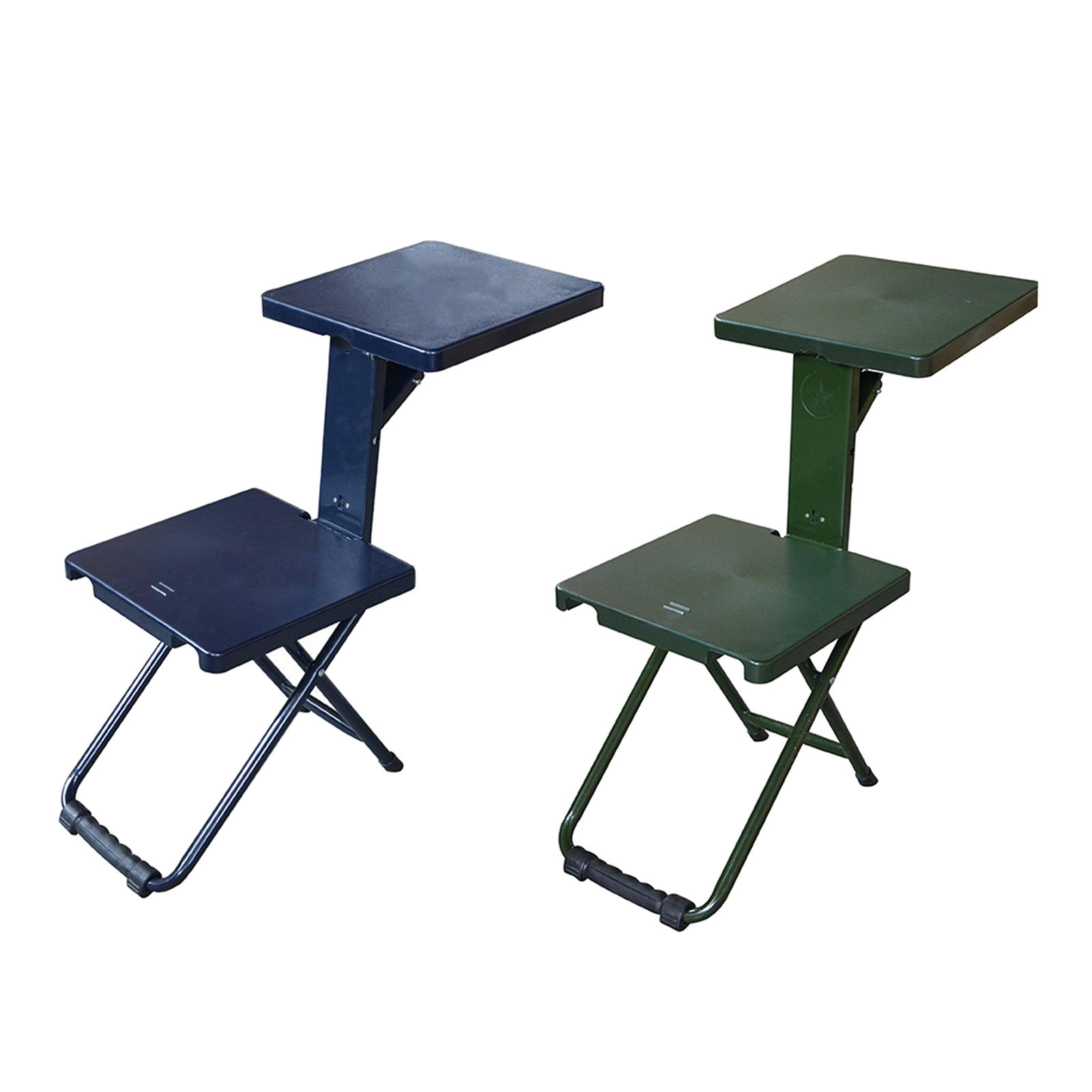 Portable Folding Chair Seat Ultralight Steel ABS Multifunctional Stool for Writing Outdoor Hiking Beach Camp Hunting