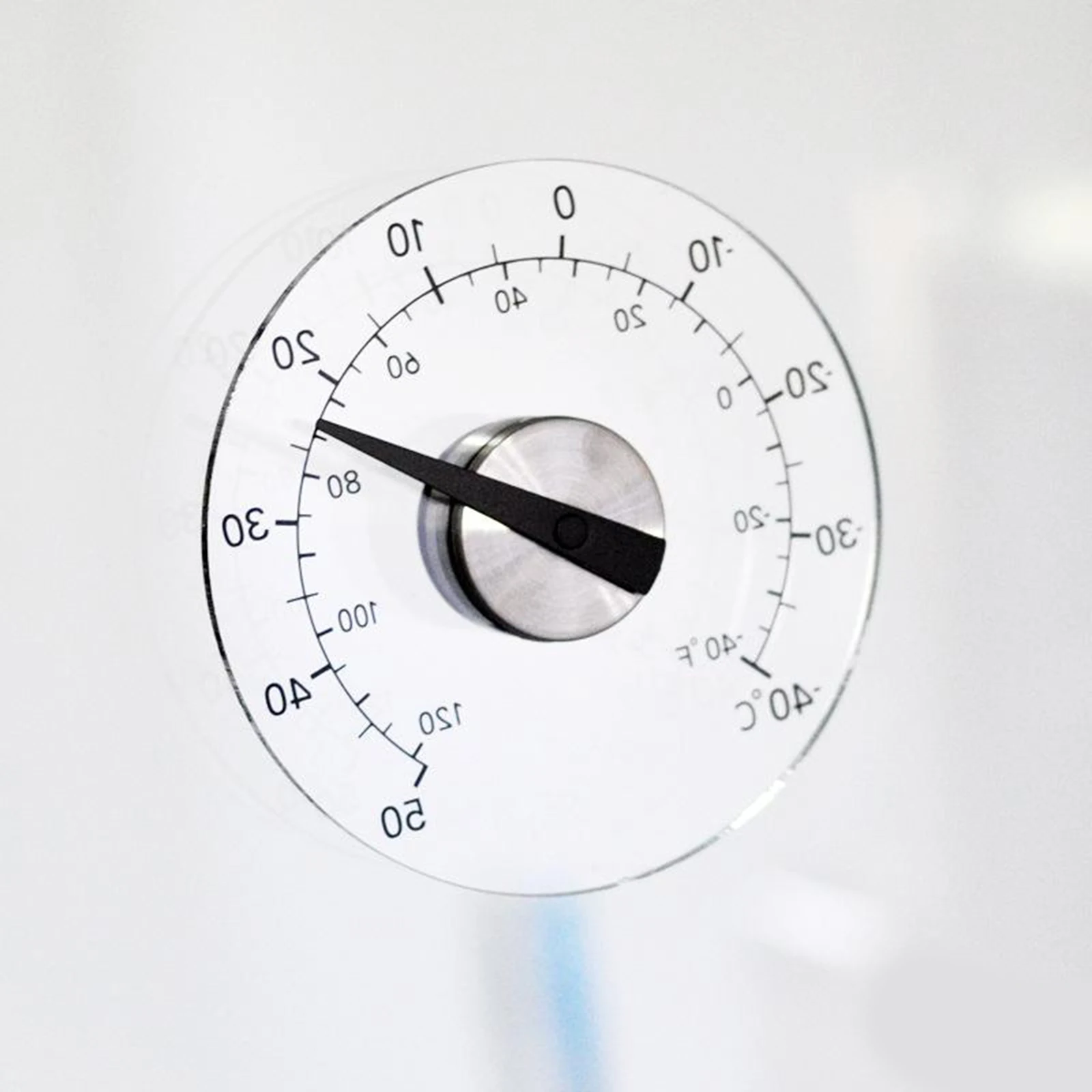 thermomètre de jardin étanche DollaTek Thermomètre de fenêtre thermomètre d'extérieur transparent 