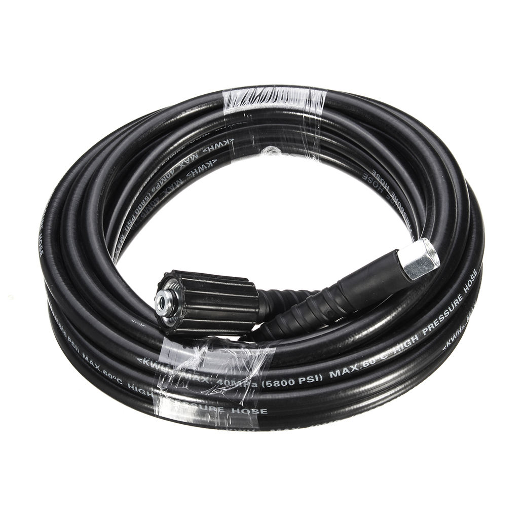 New 8 Meters Heavy Duty High Pressure Washer Hose, 2320 PSI 160 Bar