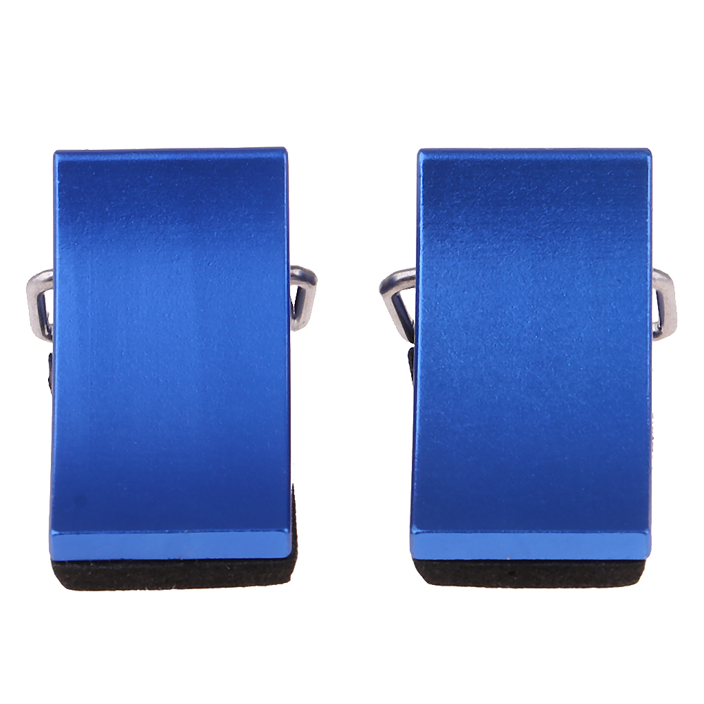 2pcs Metal Wheel Chock Tire Stopper Non Slip Tractor Truck Car Parking Block