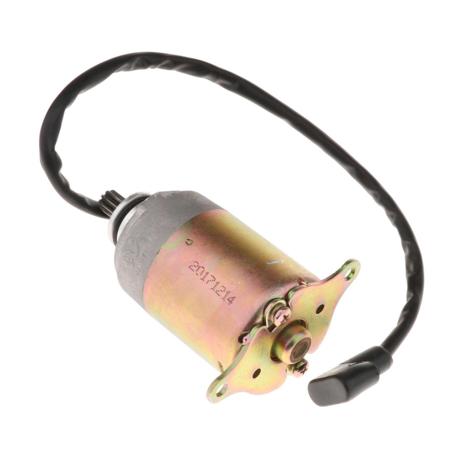 Professional 9T Electric Start Starter Motor for GY6 150cc Engine  Buggy