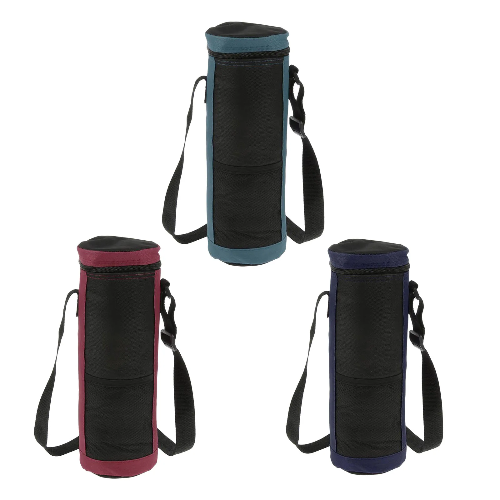 Outdoor Wine Cooler Bag Small Foldable Drinks Cooler Bags Insulated Beer Cooler Holds for Camping Picnic Traveling