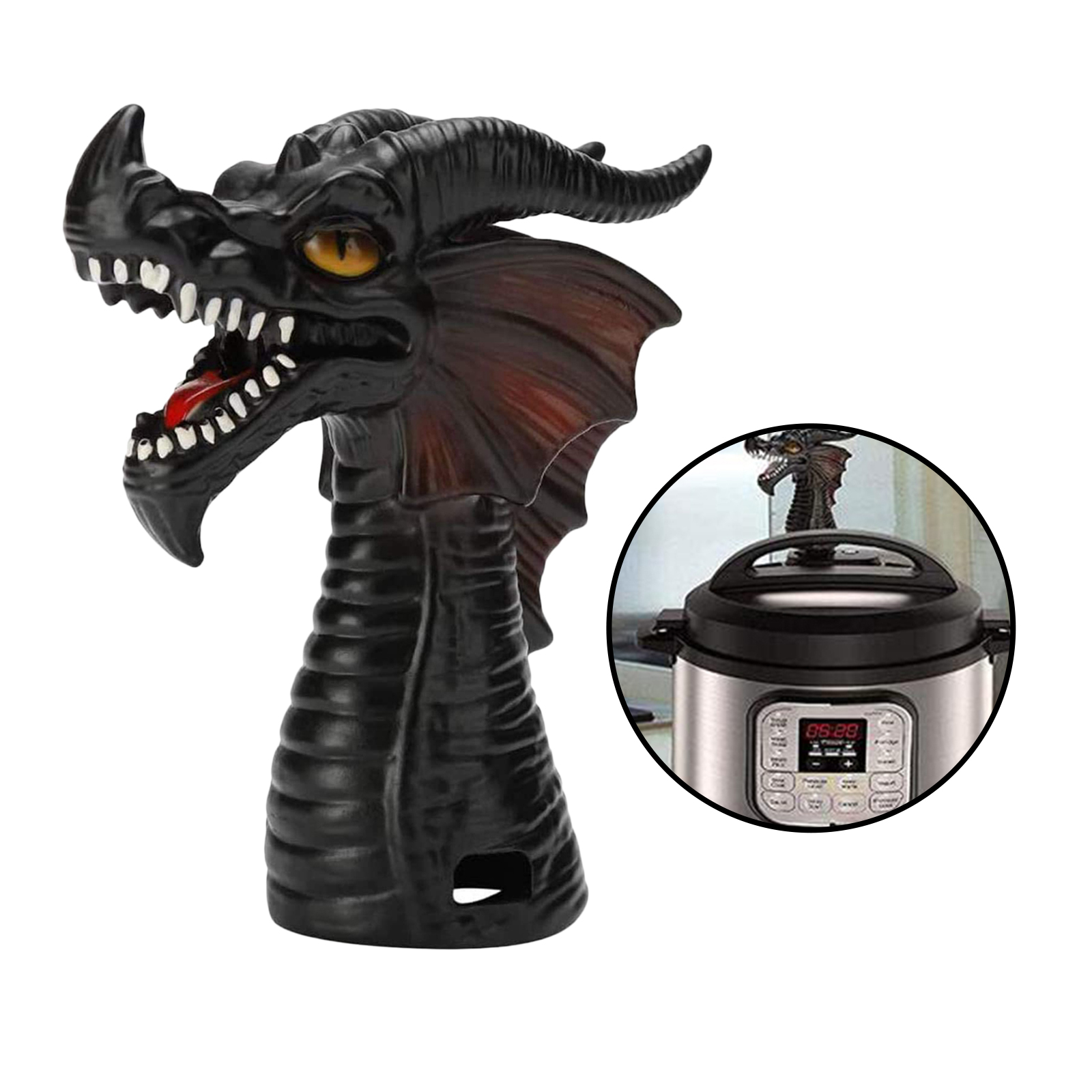 Dragon Pressure Steam Release Diverter Splitter Tool for Pressure Cooker