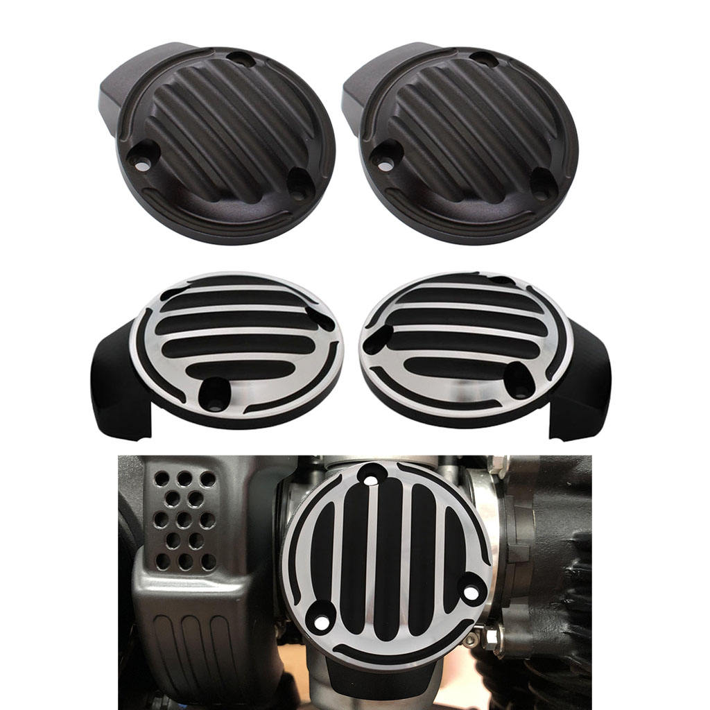 Throttle Body Carb Top Covers for   T120 Bobber Speedmaster Thruxton 2016-2018 aluminum alloy, longer use time