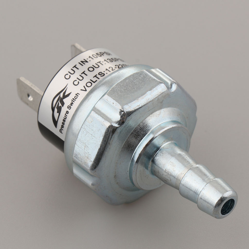 Air Compressor Pressure Control Switch Valve Kit for Car 12/220 Voltage