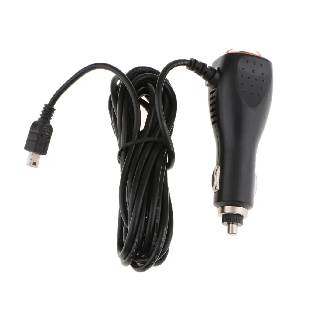 Car 12V-24V to 5V Micro USB Charger Direct Hard Wired for DVR GPS Tab Phoneh
