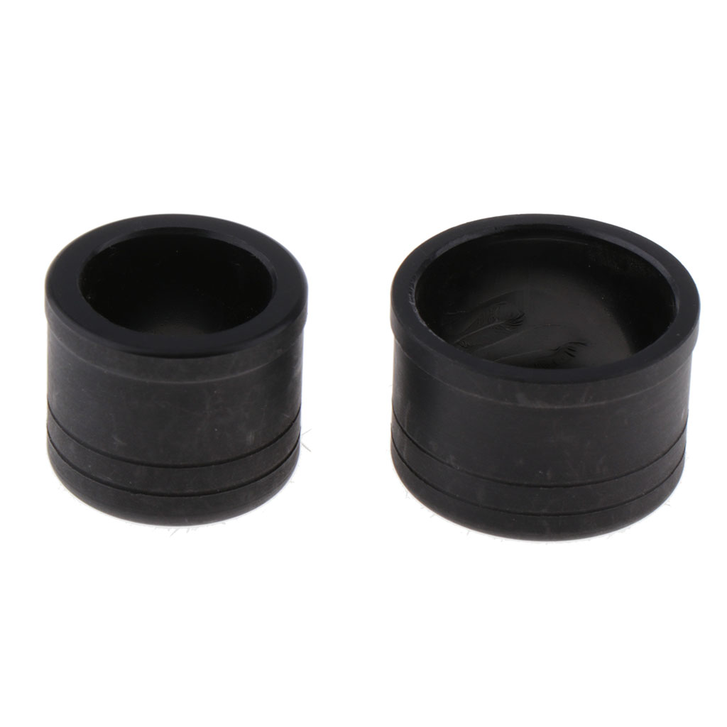 2pcs Black Oboe Protective Cap Oboe Fittings Musical Instrument Accessories