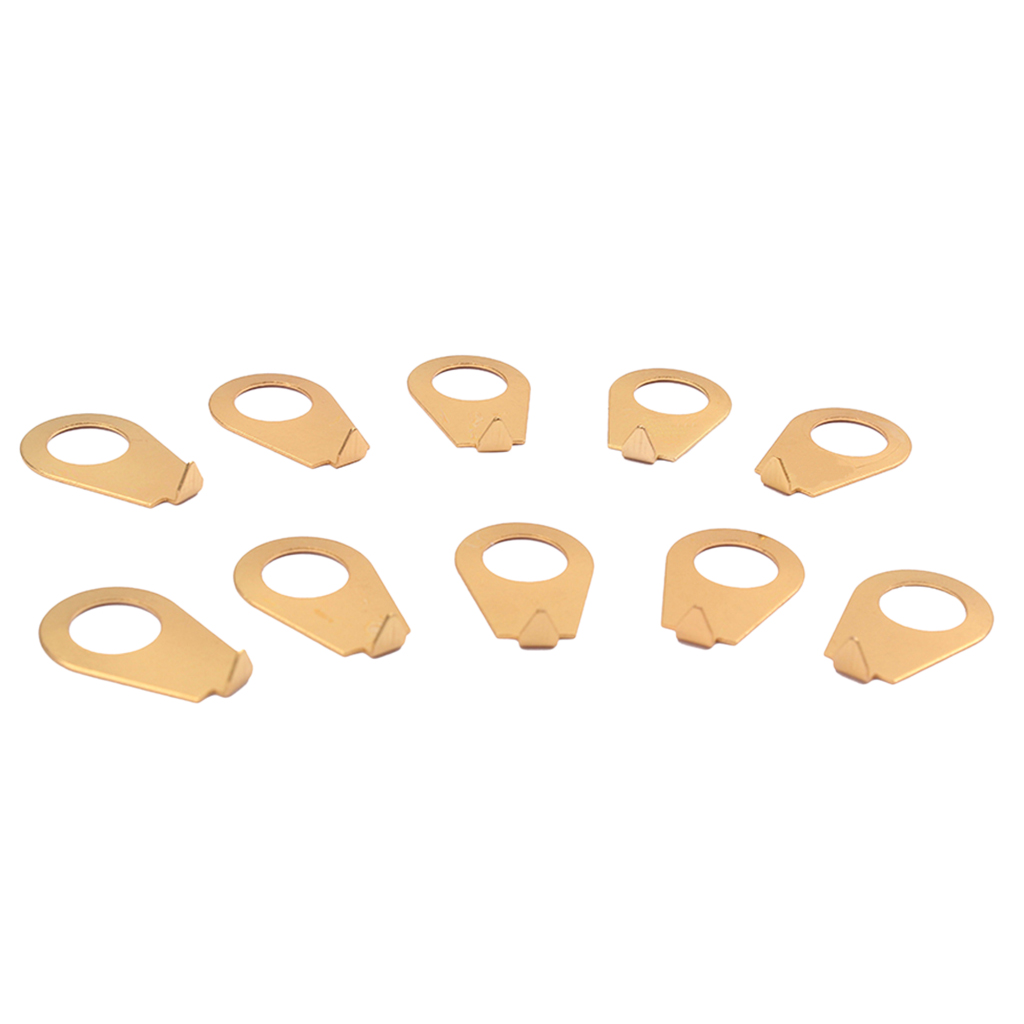 10 pieces Guitar Knobs Pointer Plate Knob Position Indicator Knob Washer Pointer Plate Guitar Parts Accessories Durable 8.4mm