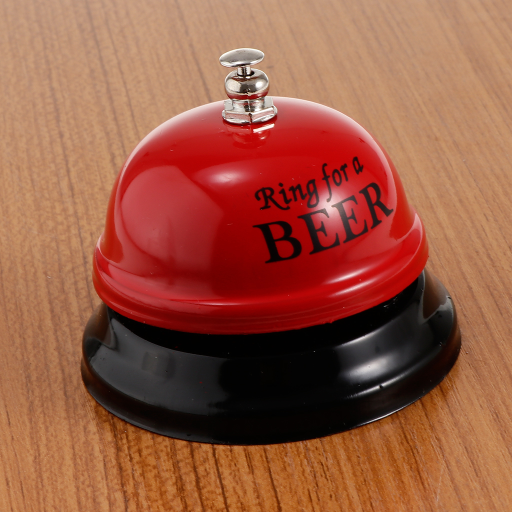 Ring for a Beer Drink Bell Kitchen Hotel Restaurant Counter Bar Service Reception Call Ring