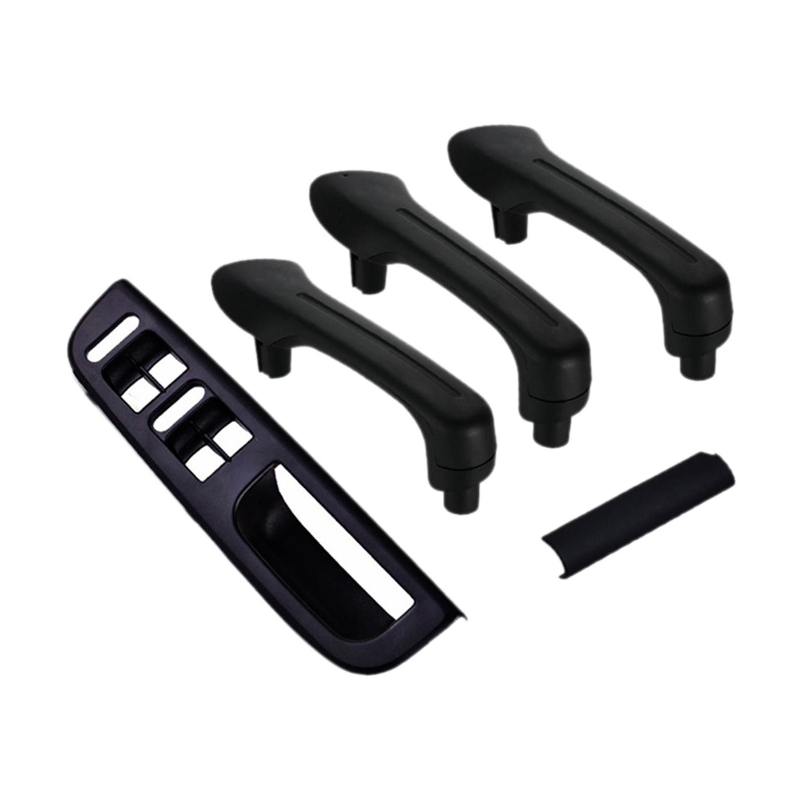 Door Grab Handles w/Window Switch Bezel Panel for JE TTA GOLF MK4 1999-2004