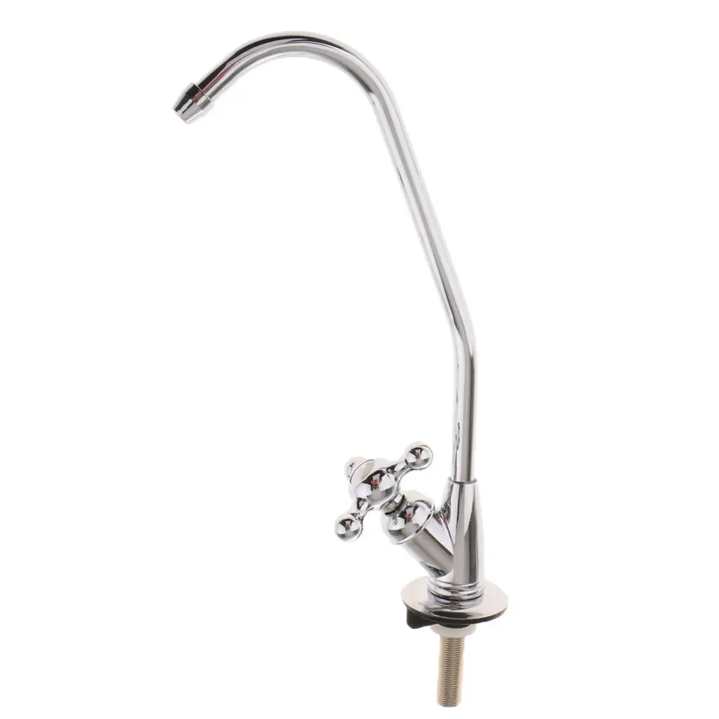 Mobile Home Motor Vehicle Kitchen Sink Faucet RV Stainless Steel Finish 