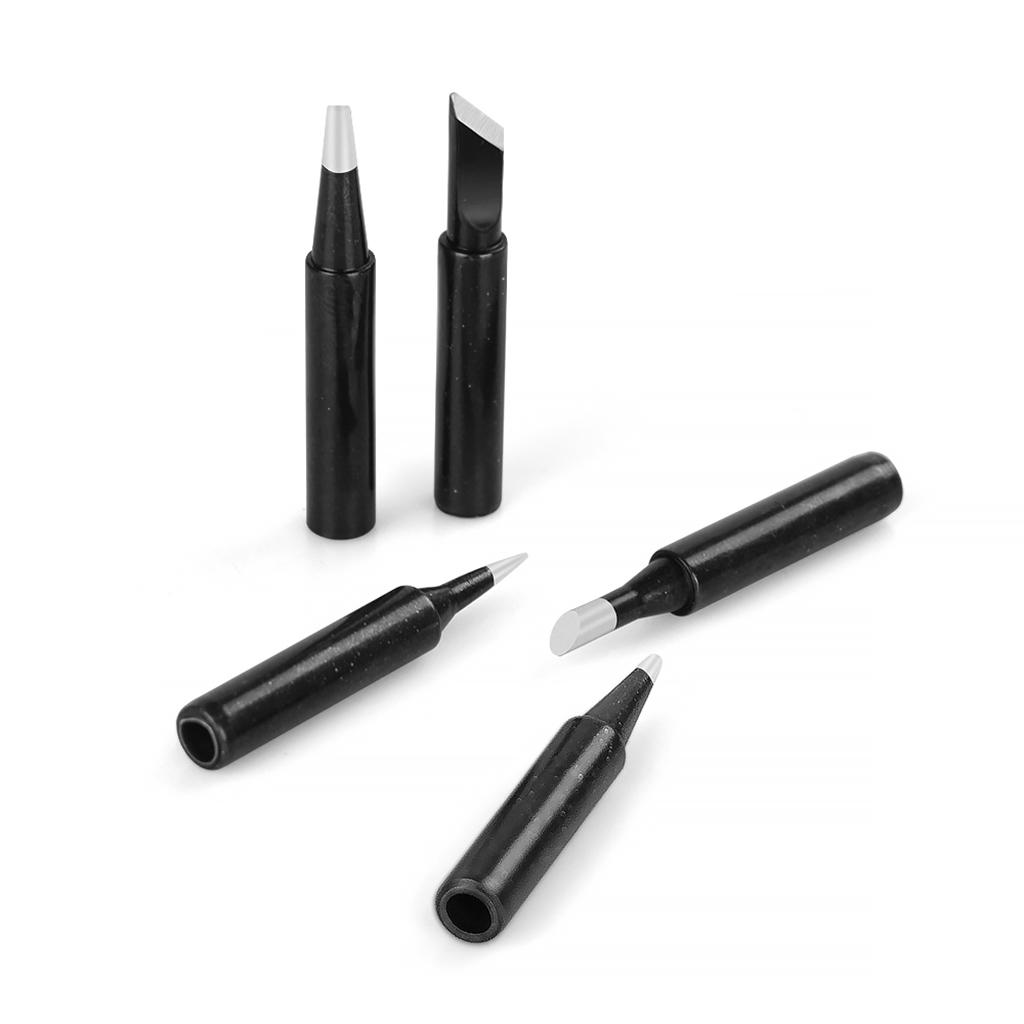 5x Replacement Soldering Tips Welding Tool Welding Tip Head Soldering Iron Tips for 878D 936 8786 Soldering Station