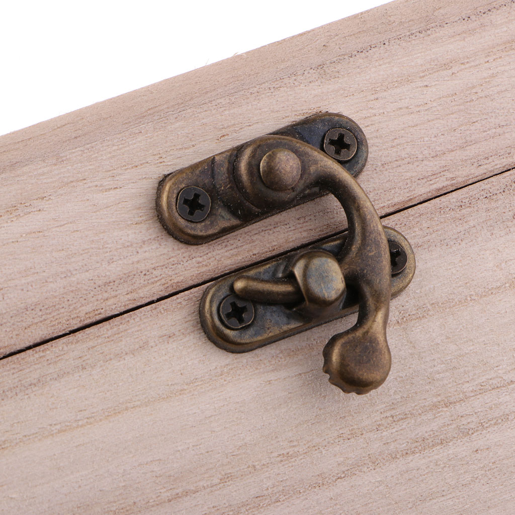 Handmade Long Wooden Box Natural Wood Box Storage-Rectangular Wood Boxes for