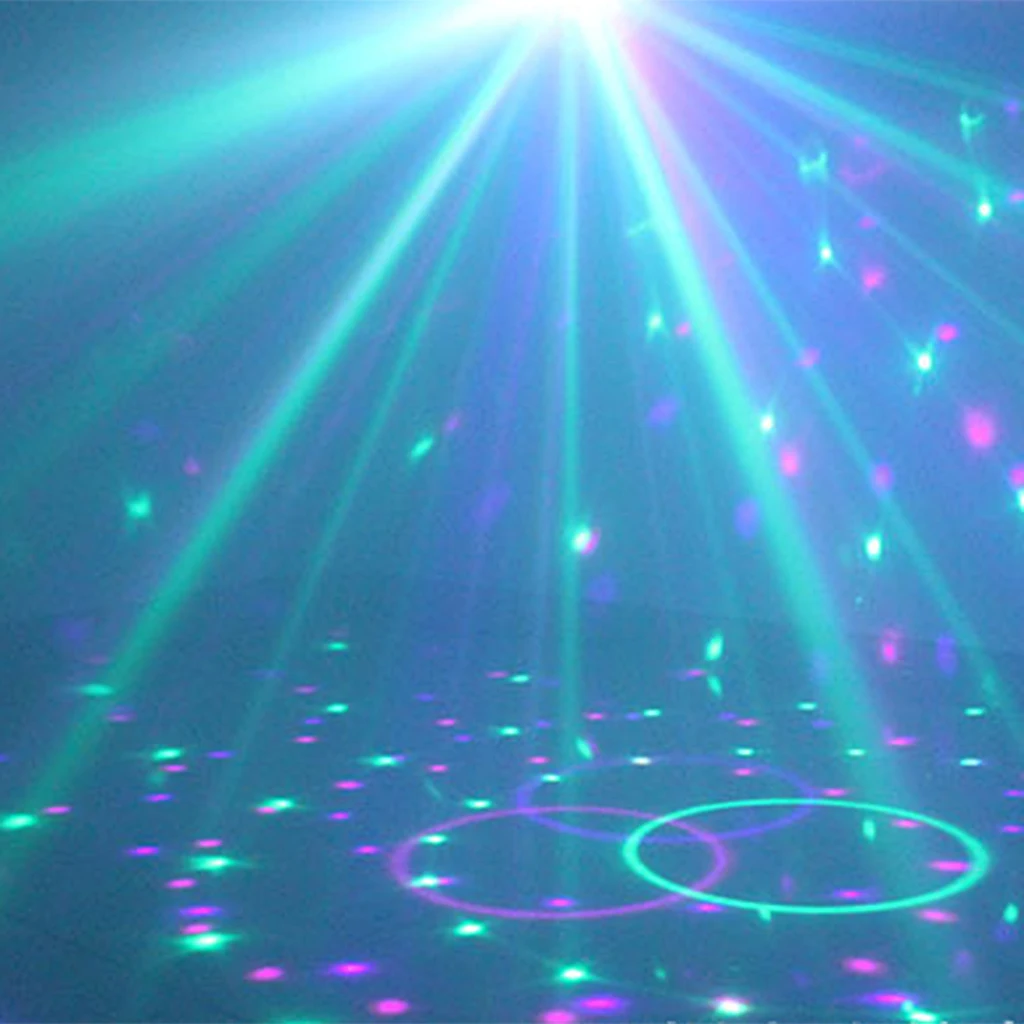 9 Color Changing DJ Club Bar Disco Party Crystal LED RGB  Ball Stage Effect Light Lighting US Plug