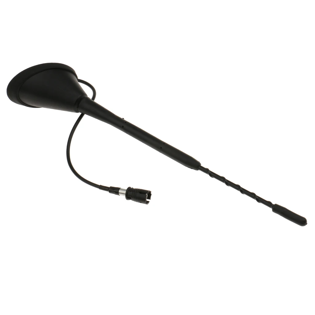 9 inch Universal Car Radio Aerial Antenna, Car FM AM Antenna Amplifier Roof Mast Whip Aerial Reception Antenna