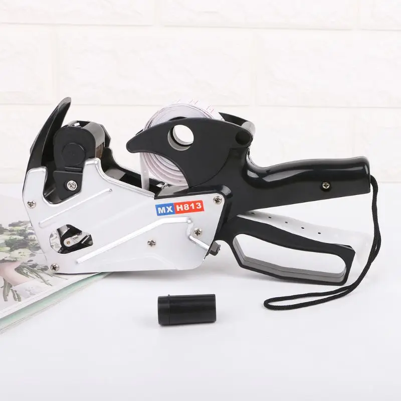 Details about   MX-H813 A-line 8 Digits Price Tag Gun Labeler Labeller Label Paper For Retail 